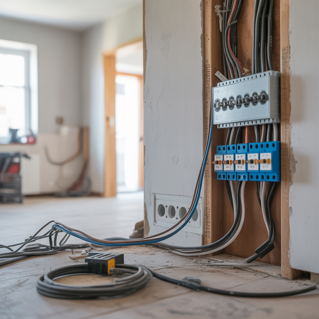 11.Vad bor du tanka pa vid installation av nya elledningar