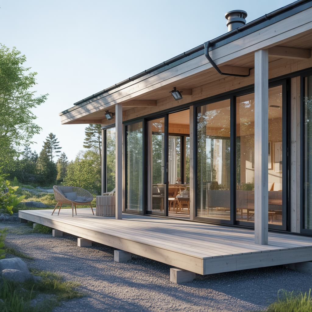 7.Guide till att bygga en energieffektiv och stilren veranda