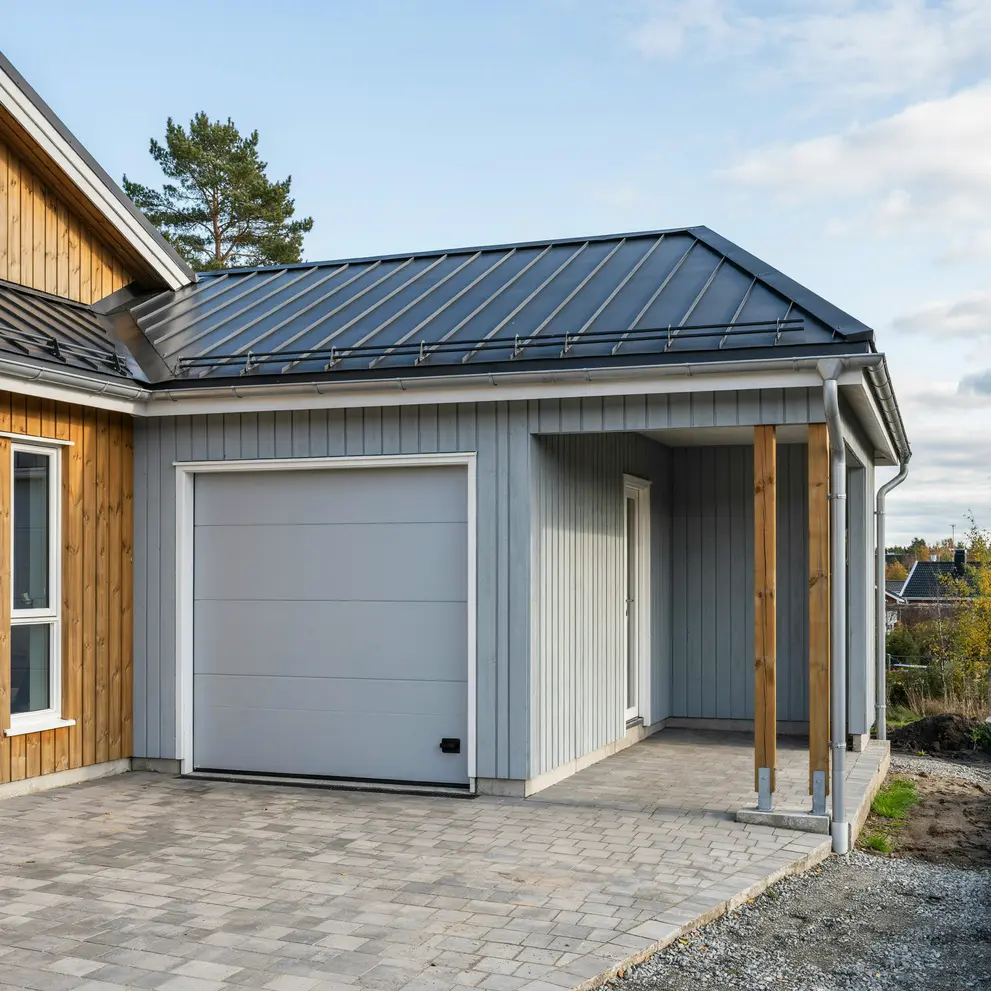 bygga garage carport solna stockholm