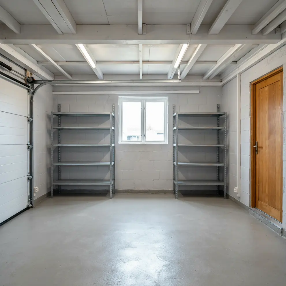 tomma vind kallare forrad garage solna